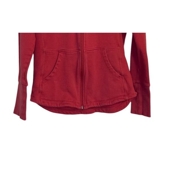 The North Face Jacket Women Small Red Gorpcore Outdoor Hiking Camping Layering - Picture 3 of 6